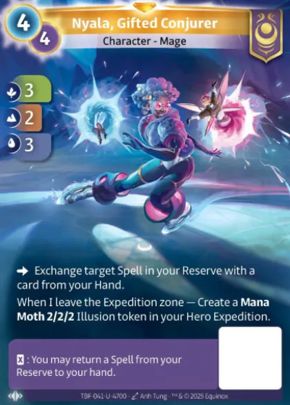 Nyala, Gifted Conjurer (U-4700) - Altered Trial by Frost
