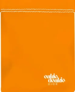 Oakie Doakie Dice Bag: Orange (small)