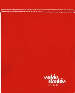 Oakie Doakie Dice Bag: Red (small)