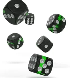 Oakie Doakie Dice Set D6 Enclave: Emerald (12 stuks)