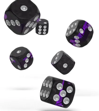 Oakie Doakie Dice Set D6 Enclave: Amethyst (12 stuks)