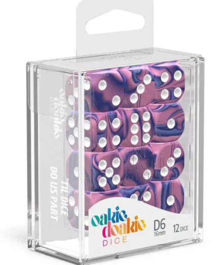 Oakie Doakie Dice Set D6 Gemidice: Venus (12 stuks)