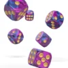 Oakie Doakie Dice Set D6 Gemidice: Amethyst (12 stuks)