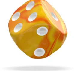 Oakie Doakie Dice Set D6 Gemidice: Sunstone (12 stuks)