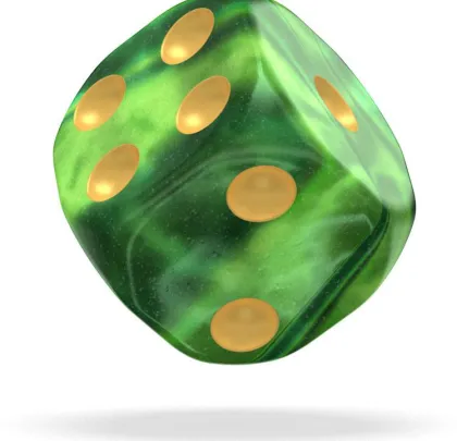 Oakie Doakie Dice Set D6 Gemidice: Jungle (36 stuks)