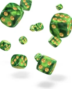 Oakie Doakie Dice Set D6 Gemidice: Jungle (36 stuks)