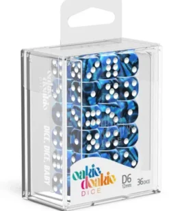 Oakie Doakie Dice Set D6 Gemidice: Twilight Stone (36 stuks)