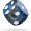 Oakie Doakie Dice Set D6 Gemidice: Liquid Steel (12 stuks)