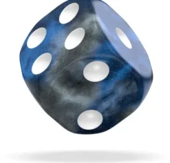 Oakie Doakie Dice Set D6 Gemidice: Liquid Steel (12 stuks)