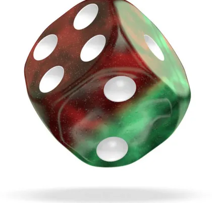 Oakie Doakie Dice Set D6 Gemidice: Bloody Jungle (36 stuks)