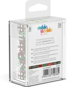 Oakie Doakie Dice Set D6 Gemidice: Bloody Jungle (36 stuks)