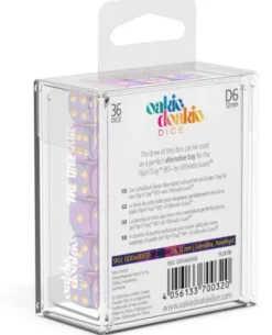 Oakie Doakie Dice Set D6 Gemidice: Amethyst (36 stuks)
