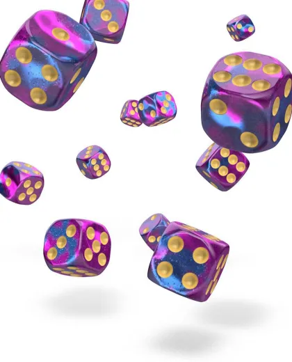 Oakie Doakie Dice Set D6 Gemidice: Amethyst (36 stuks)