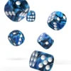 Oakie Doakie Dice Set D6 Gemidice: Twilight Stone (12 stuks)