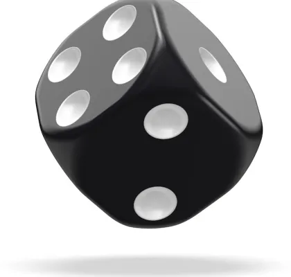 Oakie Doakie Dice Set D6 Solid: Black (12 stuks)