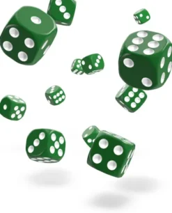 Oakie Doakie Dice Set D6 Solid: Green (36 stuks)