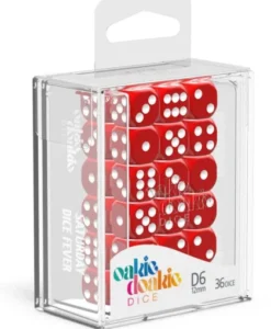 Oakie Doakie Dice Set D6 Solid: Red (36 stuks)