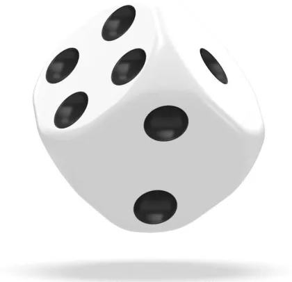 Oakie Doakie Dice Set D6 Solid: White (36 stuks)
