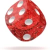 Oakie Doakie Dice Set D6 Speckled: Red (12 stuks)