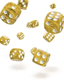 Oakie Doakie Dice Set D6 Speckled: Orange (36 stuks)