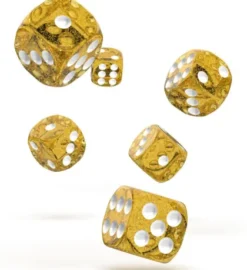 Oakie Doakie Dice Set D6 Speckled: Orange (12 stuks)
