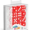 Oakie Doakie Dice Set D6 Translucent: Red (12 stuks)