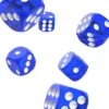 Oakie Doakie Dice Set D6 Translucent: Blue (12 stuks)