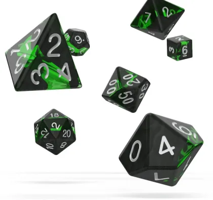 Oakie Doakie Dice Set RPG Enclave: Emerald (7 stuks)