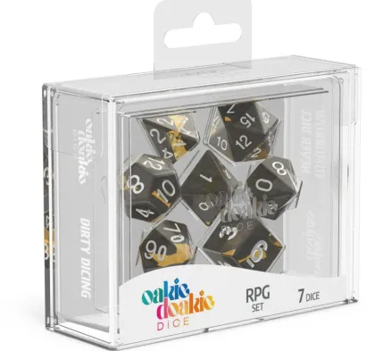 Oakie Doakie Dice Set RPG Enclave: Amber (7 stuks)