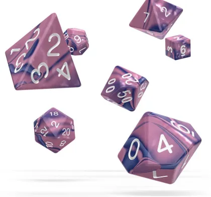 Oakie Doakie Dice Set RPG Gemidice: Venus (7 stuks)