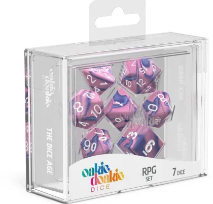 Oakie Doakie Dice Set RPG Gemidice: Venus (7 stuks)