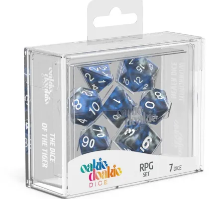 Oakie Doakie Dice Set RPG Gemidice: Liquid Steel (7 stuks)