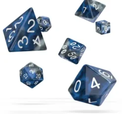 Oakie Doakie Dice Set RPG Gemidice: Liquid Steel (7 stuks)