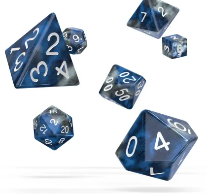 Oakie Doakie Dice Set RPG Gemidice: Liquid Steel (7 stuks)