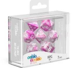 Oakie Doakie Dice Set RPG Gemidice: Magnolia (7 stuks)