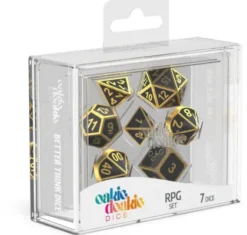 Oakie Doakie Dice Set RPG Metal: Alchemy Gold (7 stuks)