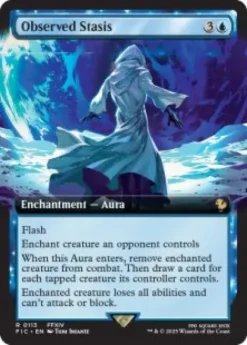 Observed Stasis (foil) (extended art) - Final Fantasy Commander Varianten