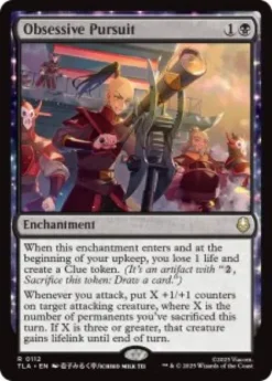 Obsessive Pursuit (foil) - Avatar: The Last Airbender