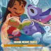 Ohana Means Family (foil) (borderless) - Winterspell