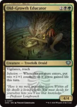 Old-Growth Educator - Secrets of Strixhaven