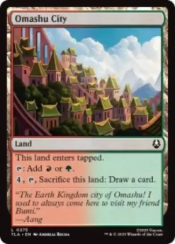 Omashu City (foil) - Avatar: The Last Airbender