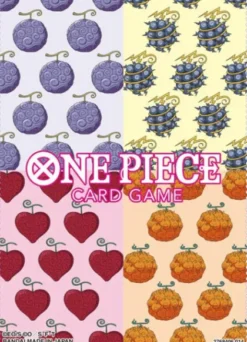 One Piece - Card Sleeves: Devil Fruits (70 stuks)