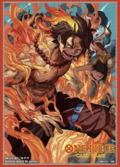 One Piece - Card Sleeves: Portgas D. Ace (70 stuks)