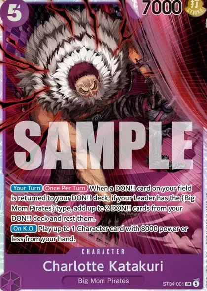 One Piece - Starter Deck: Purple Charlotte Katakuri ST-34