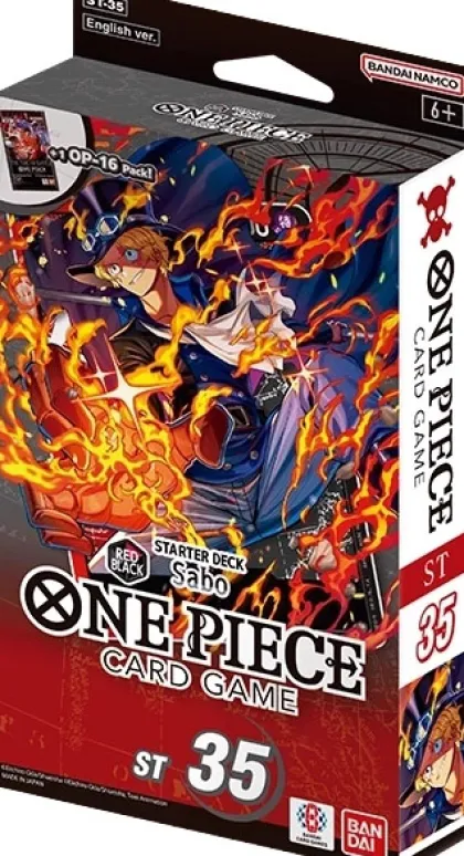 One Piece - Starter Deck: Red/Black Sabo ST-35