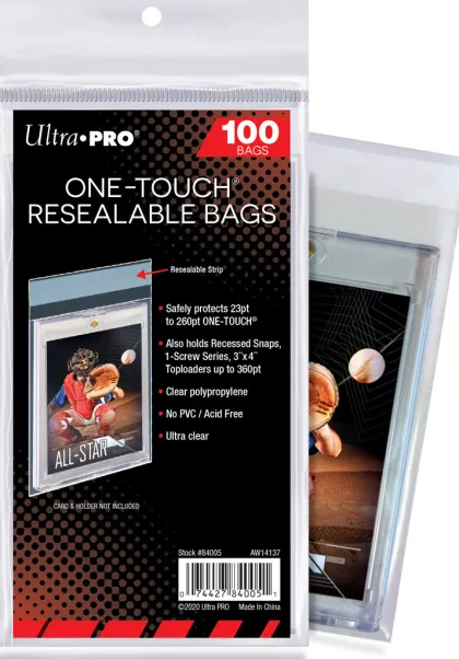 ONE-TOUCH Resealable Bags (100 stuks)