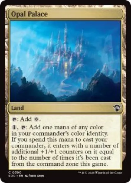 Opal Palace - Secrets of Strixhaven Commander