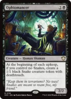 Ophiomancer - Secrets of Strixhaven Commander