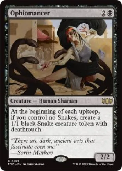Ophiomancer - Tarkir: Dragonstorm Commander