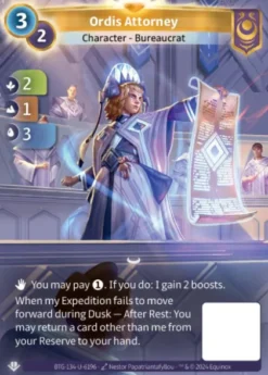 Ordis Attorney (U-6196) - Altered Non-Kickstarter Uniques